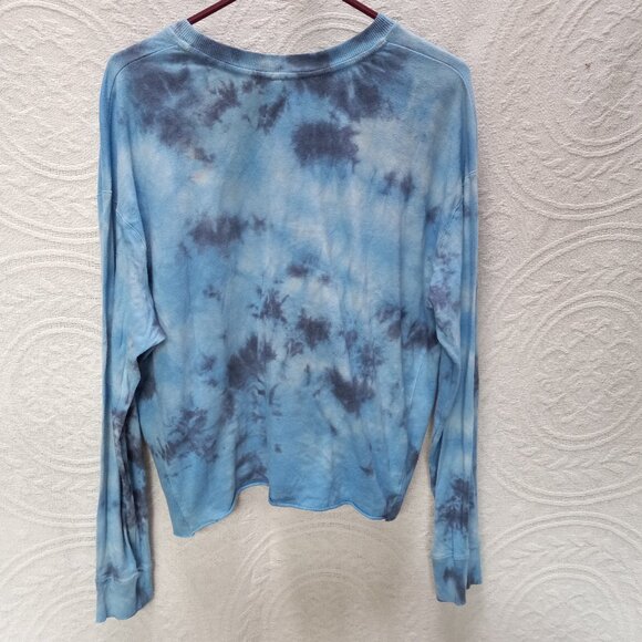 Tie Dye Sun Moon Tarot Card Graphic Long Sleeved T-Shirt XL (T-369) - Picture 10 of 11